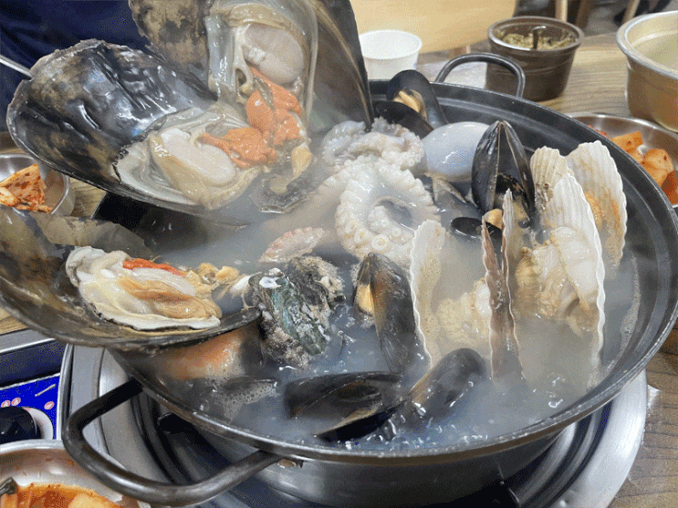  [ 인천 ] 학익동 문학산 로컬맛집 <서해해물칼국수>