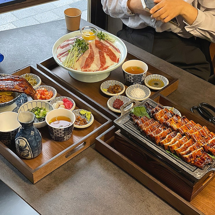  마산 맛집 본길:장어덮밥 차돌박이사시미 회식 후기