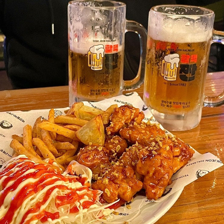 광주 쌍촌동 먹자골목 술집 추천 역전할머니맥주 (마늘간장순살치킨, 오징어입) 광주 쌍촌동 먹자골목 술집 추천 역전할머니맥주 (마늘간장순살치킨, 오징어입)