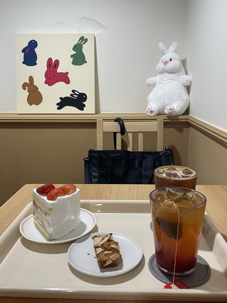  [용산 카페] 빵앗간토끼 애견동반가능한 디저트맛집