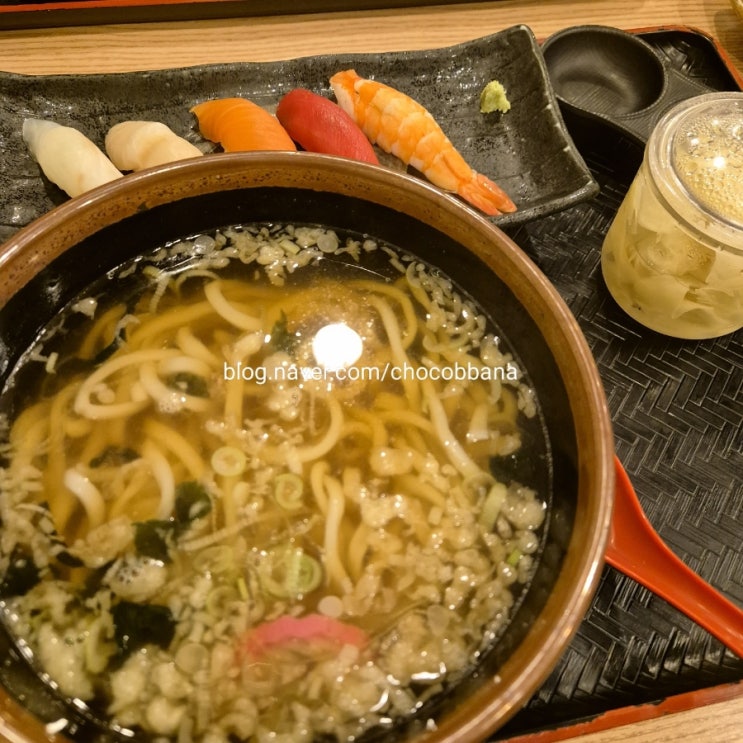  우동명가 기리야마본진 강남역 우동가게 런치메뉴 스시 소갈비 돈카츠 맛있는 일식