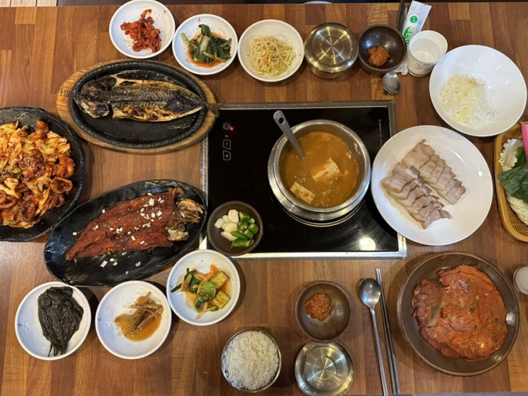  구성동 맛집 한상차림 정식 밥엔청국장 구성본점