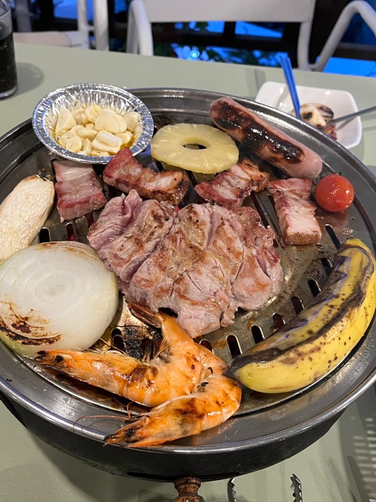  수원근교 용인 캠핑st 바나나도 구워먹는 분위기깡패 모노캠프