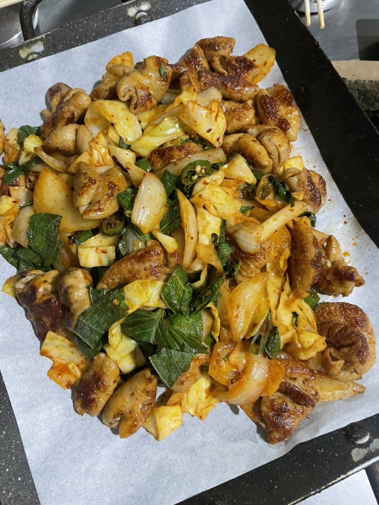  마포 서강곱창 알곱창 맛집 볶음밥 주먹밥