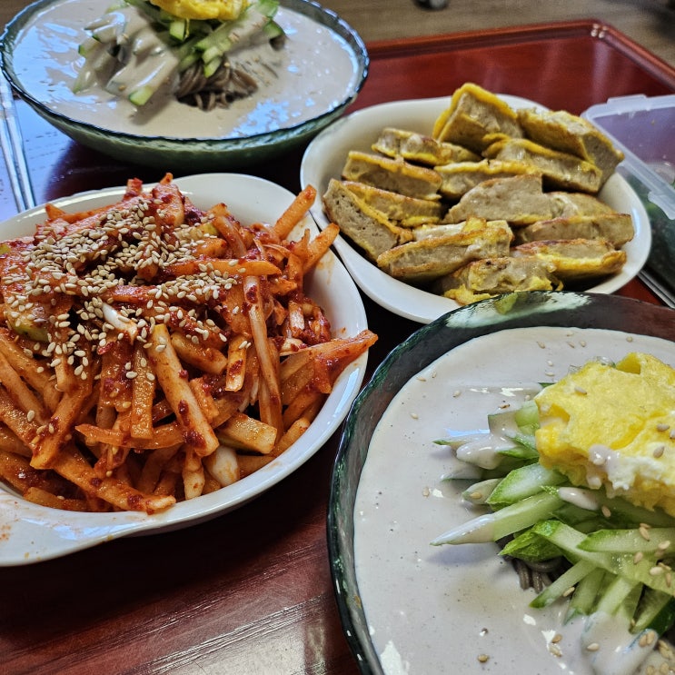  요리왕 명란계란 :: 여름 입맛 사로잡을 집밥 초간단 무생채 콩국수