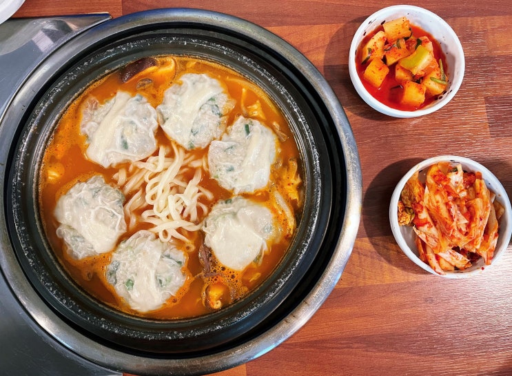  [용인/죽전] 죽전 카페거리 만두전골! "수담"