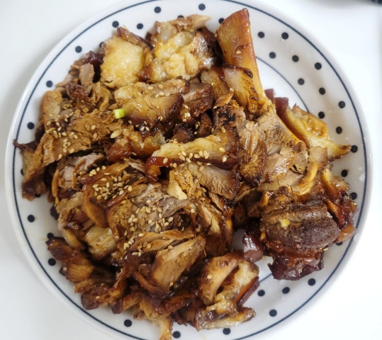  부산 장림 족발 맛집 땅스족발 포장 후기