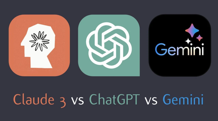  Claude 3, ChatGPT 4o, Gemini 비교 분석   ...  문과적 보고서에는 Claude 3가 적합. 코딩은 ChatGPT. 실시간은 Gemini