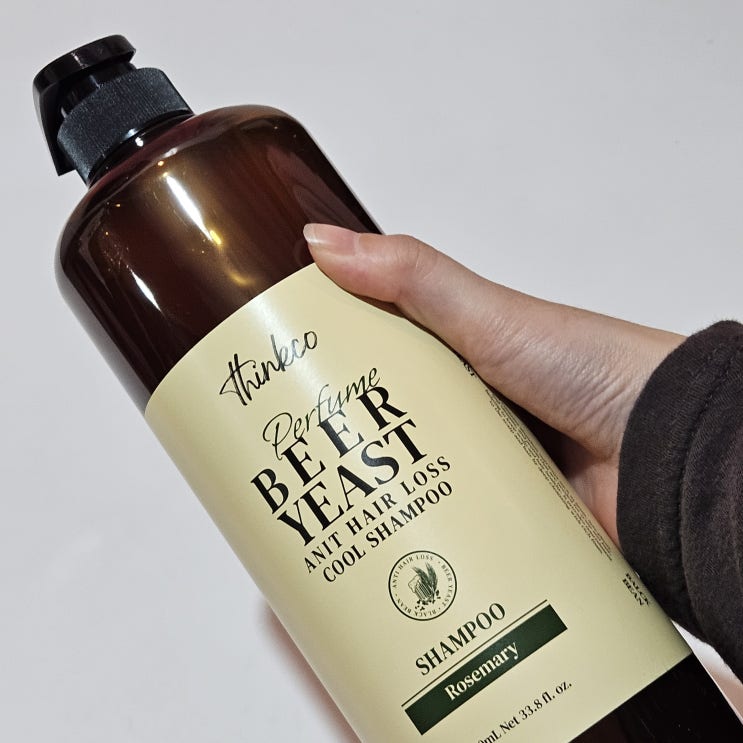  맥주효모샴푸추천 검은콩까지 들어있는 띵코 맥주효모 탈모 샴푸