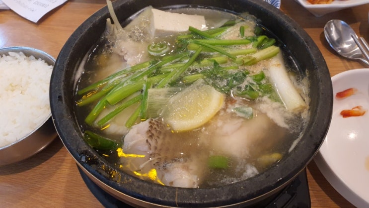  문정동 맛집 석정..민어지리.. 복지리 맛있어요.