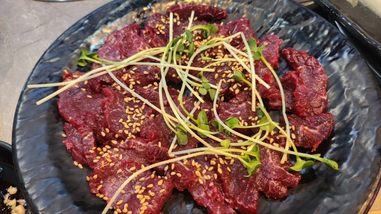 호강녀 #35 양재 뭉티기 "토종한우 뭉티기"