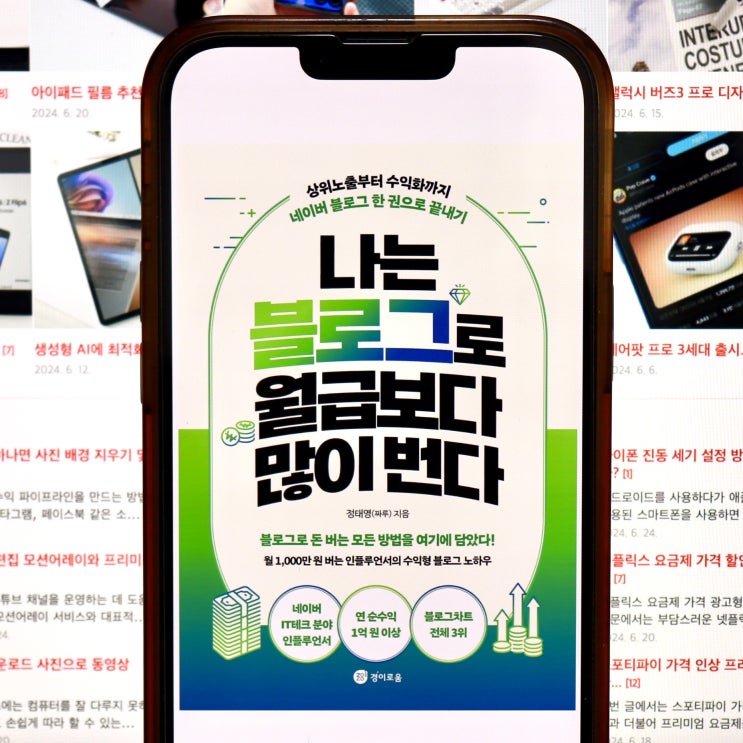  SNS로 돈벌기? 나는 블로그로 월급보다 많이 번다 (정태영) 독서 후기