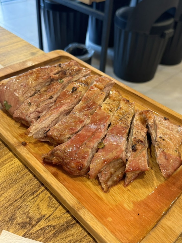  [텐텐양꼬치] 숯불 통양갈비가 있는 건대양꼬치맛집