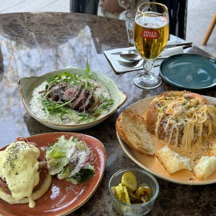  수원 스타필드 달마시안 애견동반 가능한 파스타 브런치 맛집