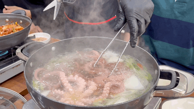  태안맛집 원북면맛집 원풍식당 박속밀국낙지탕 낙지볶음으로 해장