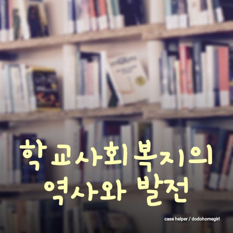 학교사회복지의 역사와 발전