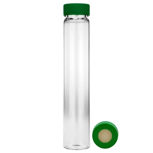  [유리초자] 60 ml 투명 셉텀 샘플 바이알 & 스크류 캡 60 ml Clear Septum Vial & Screw cap