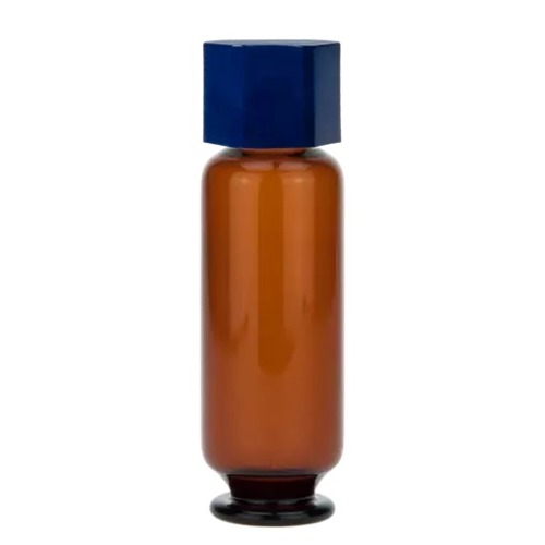  [유리초자] 19 ml 장기 보관 엠버 샘플 바이알 & 스크류 캡 19 ml Long-term Amber Storage Vial & Cap