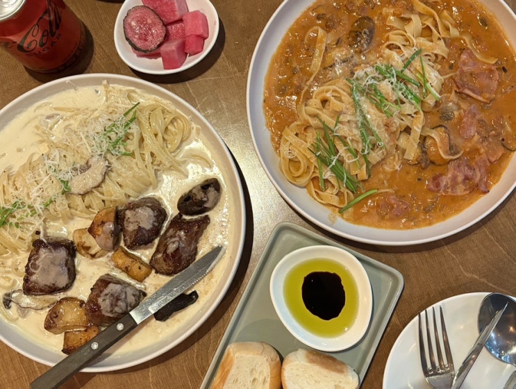  파주 515더오리지널 | 블루리본 5개 받은 파스타 맛집