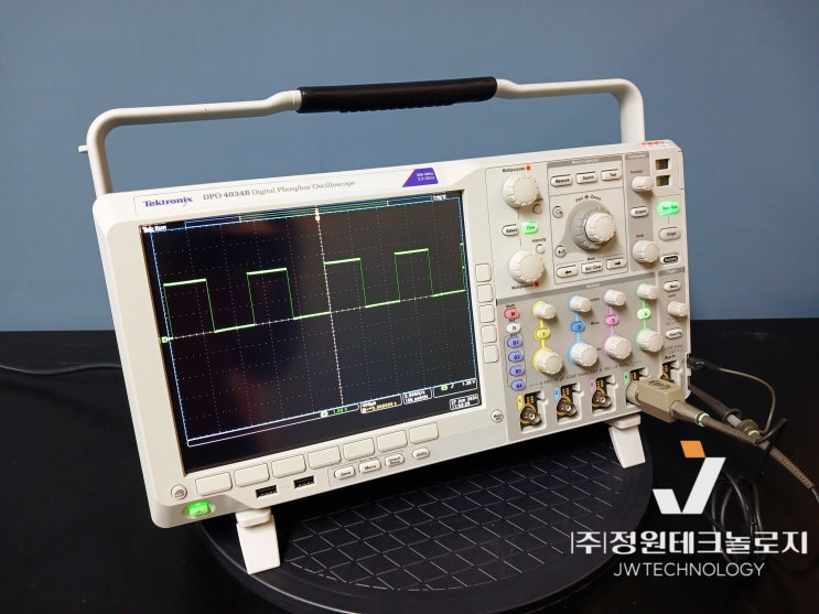  DPO4034B(350MHz,4채널) 오실로스코프 Tektronix Digital Phosphor Oscilloscope 렌탈 및 판매-정원테크놀로지