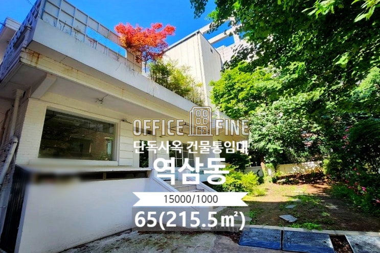 [강남 사옥] 강남역 6분, 65평(215.5), 스튜디오 인테리어, 주차 4대, 단독주택 [역삼동 사옥]