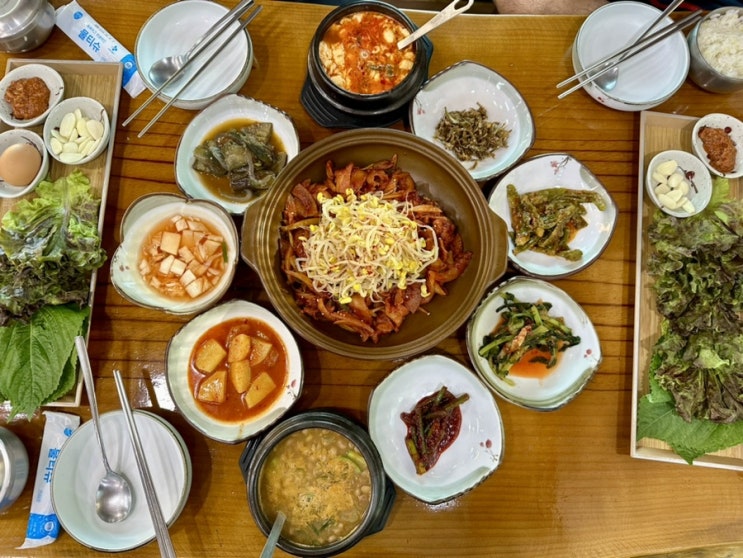 안성 골프장맛집 추천 - 돌담집(제육정식)