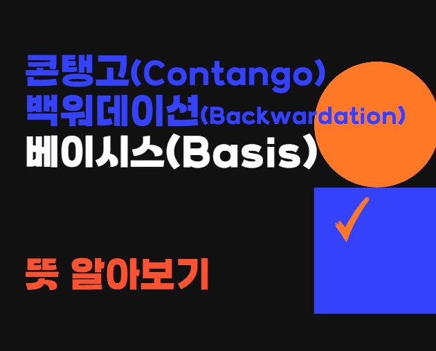  콘탱고, 백워데이션, 베이시스 뜻 이해하기