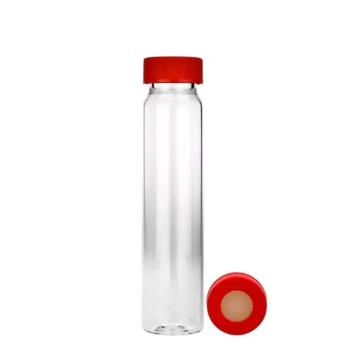  [유리초자] 50 ml 투명 셉텀 샘플 바이알 & 스크류 캡 50 ml Clear Septum Vial & Screw cap