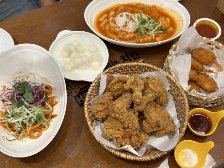  [김포 맛집] 크리스피 치킨 + 떡볶이 조합이 환상적인 우리 동네 치맥맛집 호치킨 김포풍무점