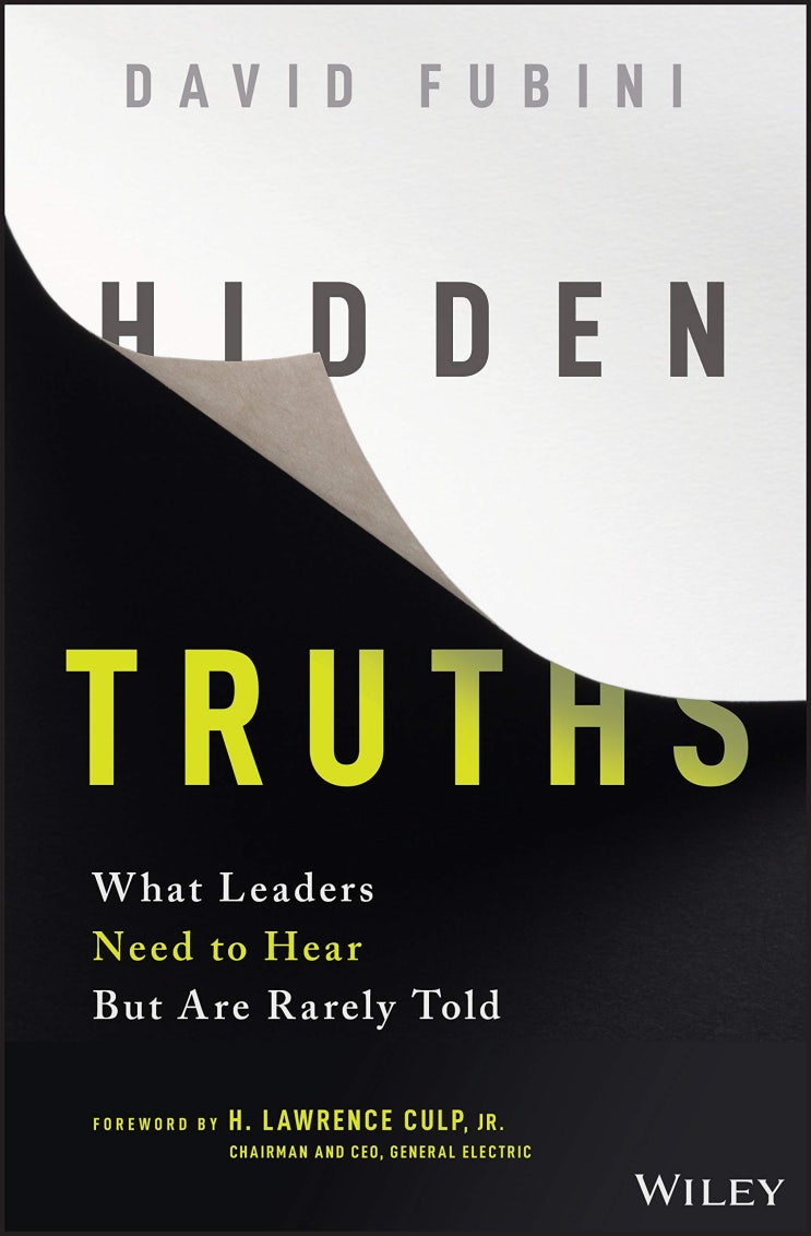  C레벨의 탄생  좋은 관리자에서 탁월한 경영자  데이비드 푸비니  Hidden Truths  David Fubini 나이
