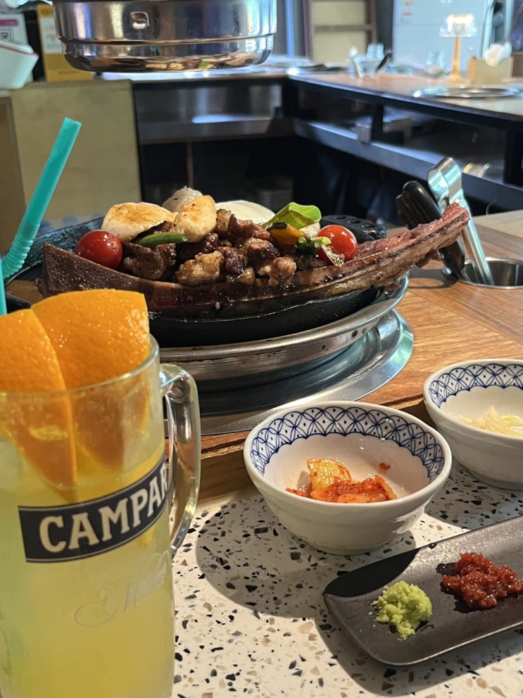 문래동 맛집 일일양 문래창작촌점 데이트하기 좋은 화려한 짚화우대갈비 맛집