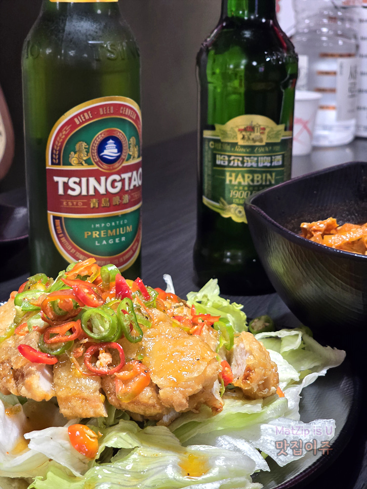  대전 중국집 전민동 맛집 홍콩식당 짬뽕과 유린기 후기