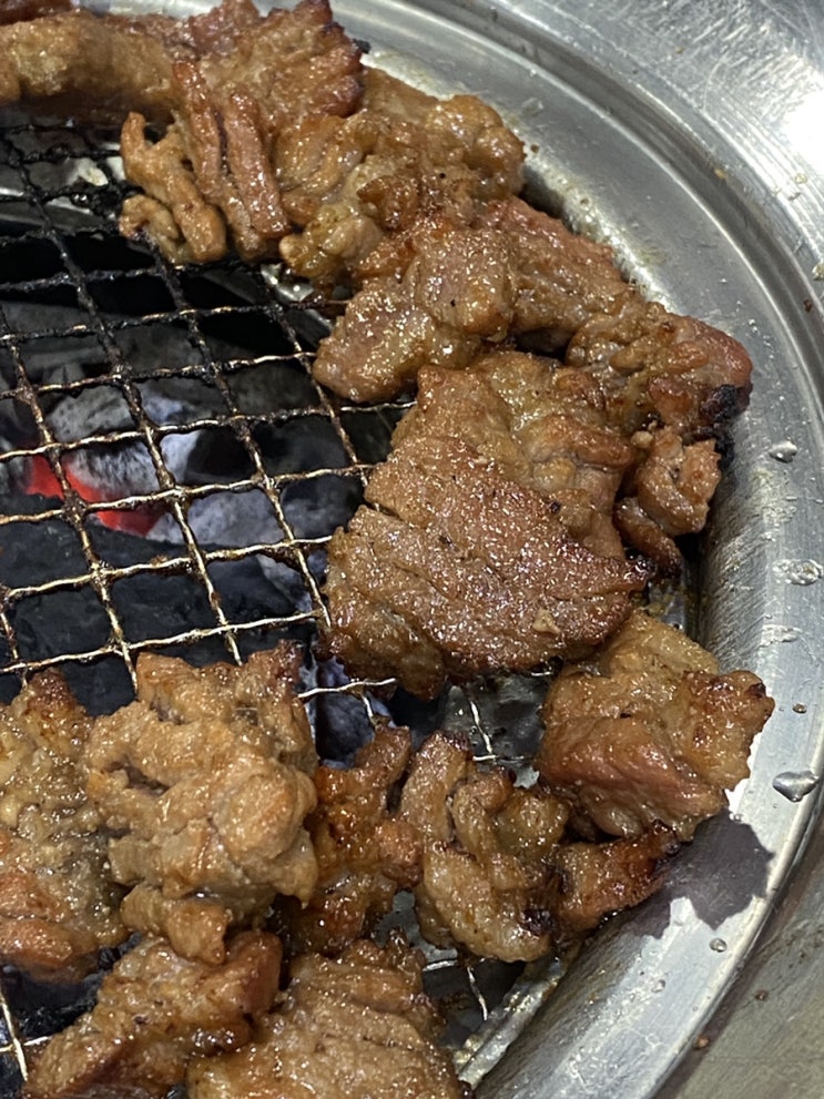  신도림역 맛집 우리들숯불갈비 통돼지갈비 비빔냉면 꿀조합