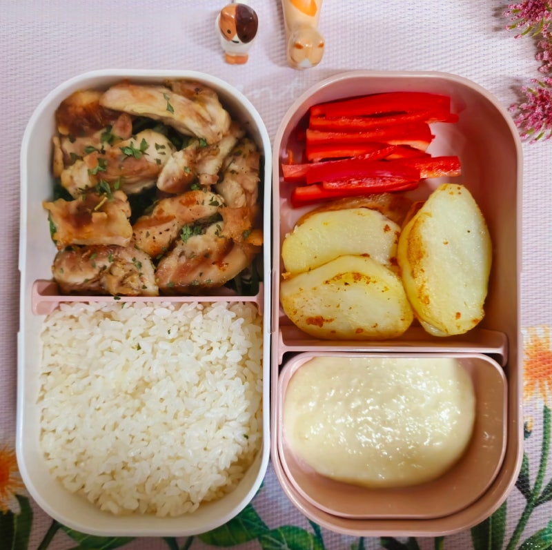 하림 닭다리살 스테이크 냉동 꿀맛 도시락