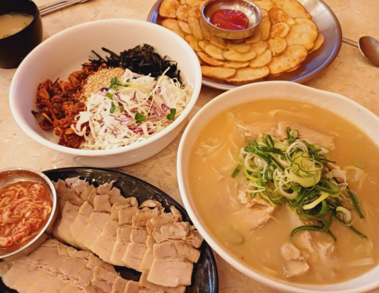  대구 신천동 동대구역 가성비 점심 맛집 '제주곤이칼국수'