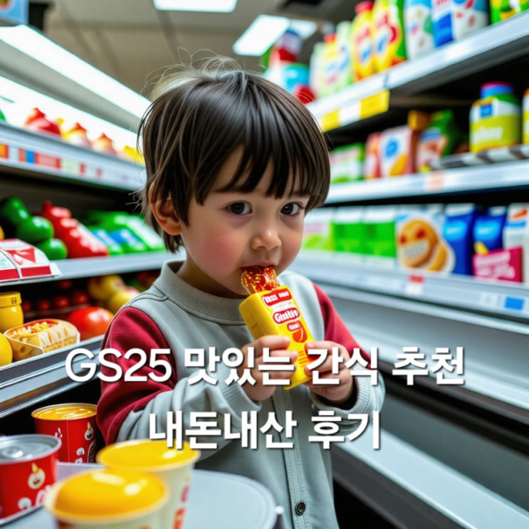  GS25 맛있는 간식 추천 눈꽃생초코코코