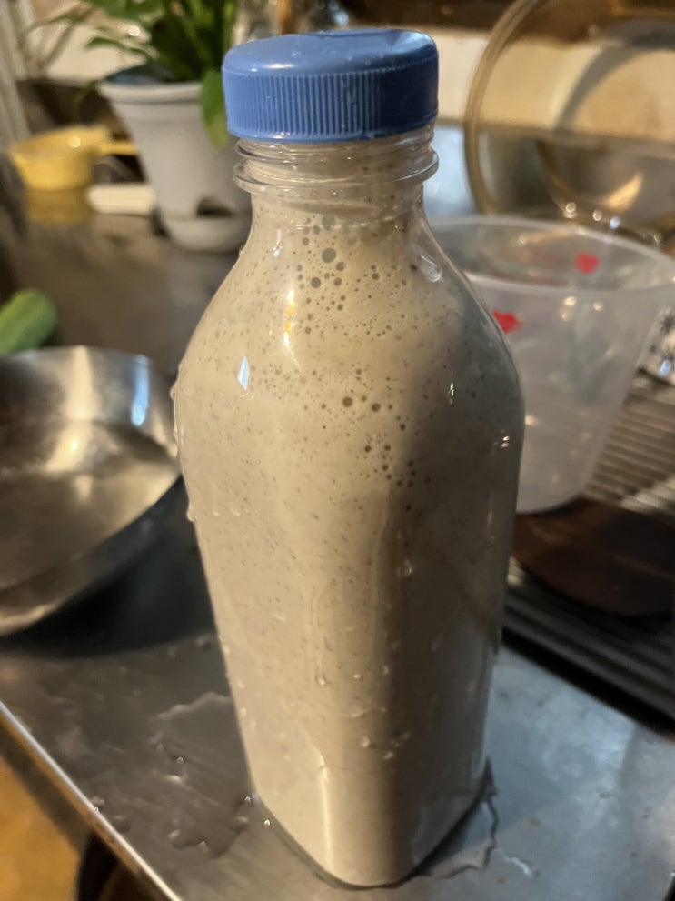  콩물이 있으면 왜 소면을 안 삶으세요?(올해 첫 콩국수)