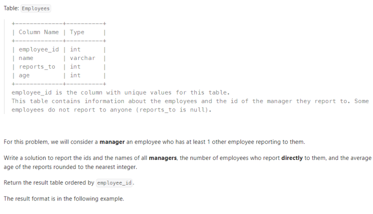  SQL_LeetCode 1731_The Number of Employees Which Report to Each Employee