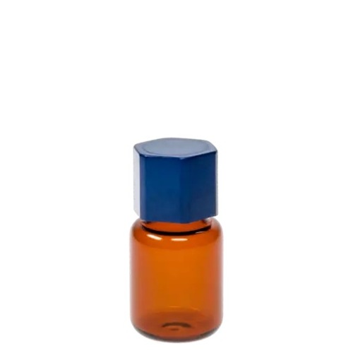  [유리초자] 10 ml 장기 보관 엠버 샘플 바이알 & 스크류 캡 10 ml Long-term Amber Storage Vial & Cap