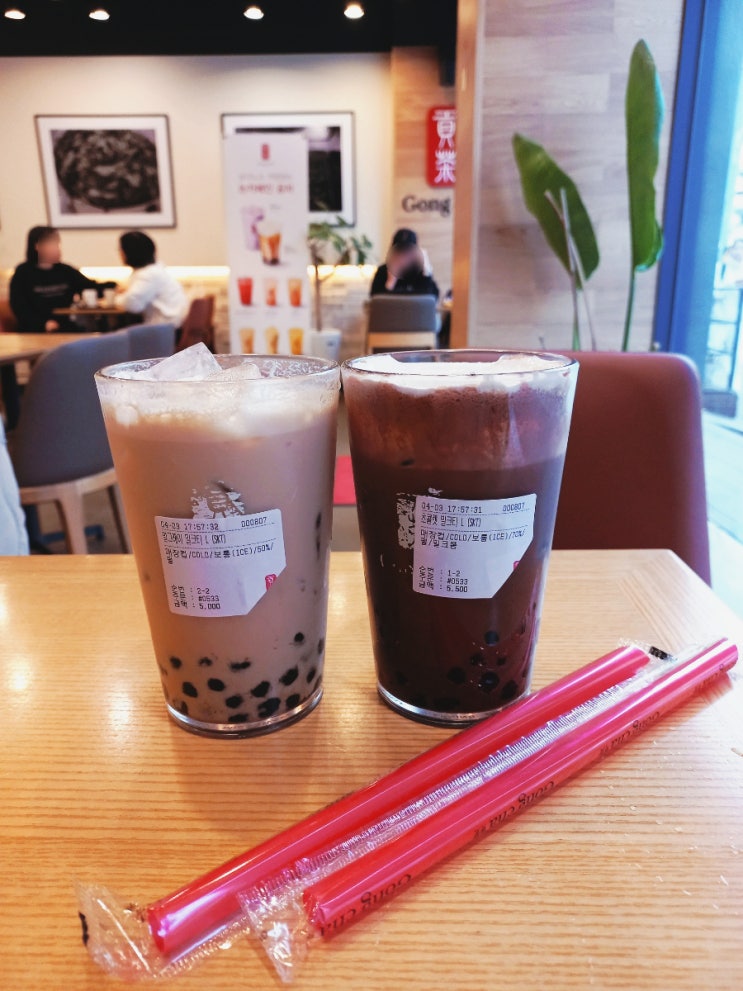  인천 마전역카페 공차인천마전점 폐업했나봐요