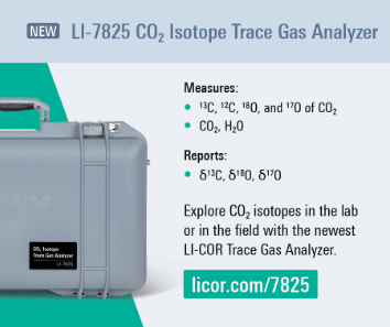  LI-COR, 온실가스측정기, 온실가스분석기, CO2동위원소분석기, CO2분석기, H2O분석기, LI-7825