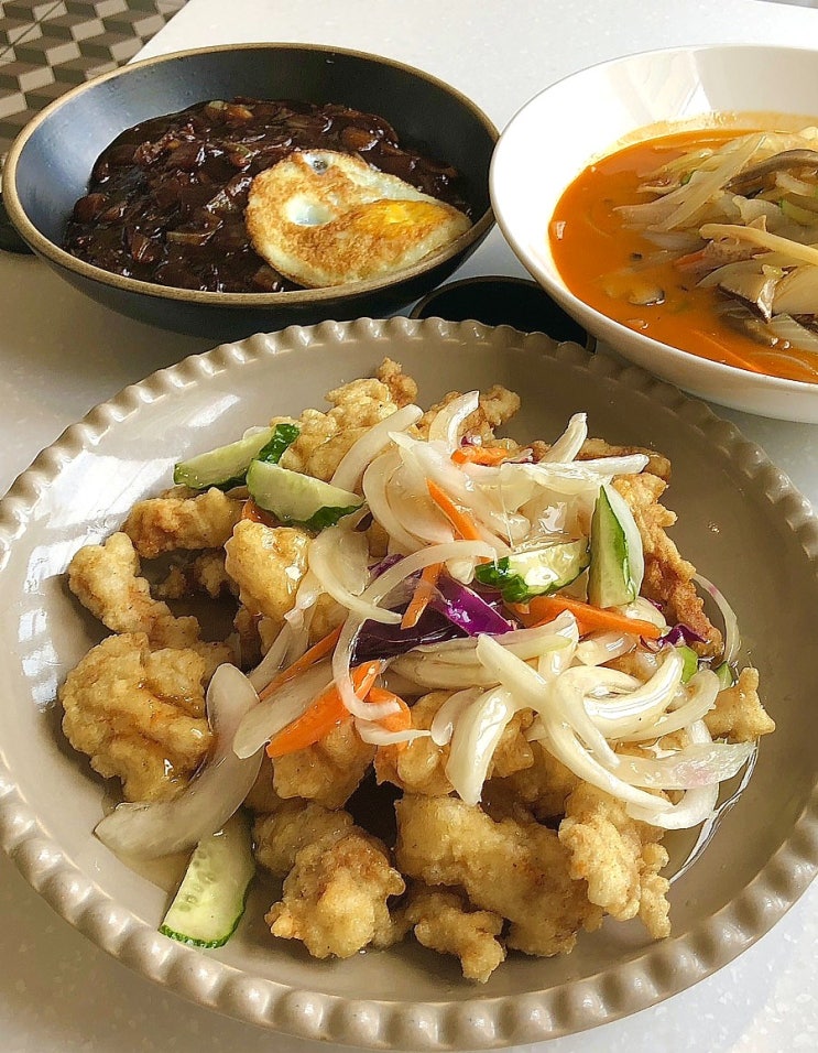  포항 효자 중국집 짜장면 맛집 모던중식당 도마