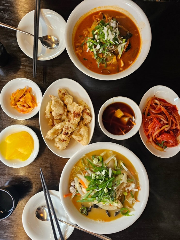  합정중국집 가성비 런치세트 탕수육 칠리새우가 맛있는 연희중식
