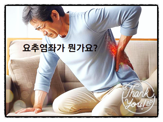  요추염좌 허리 삐끗했을 때 증상