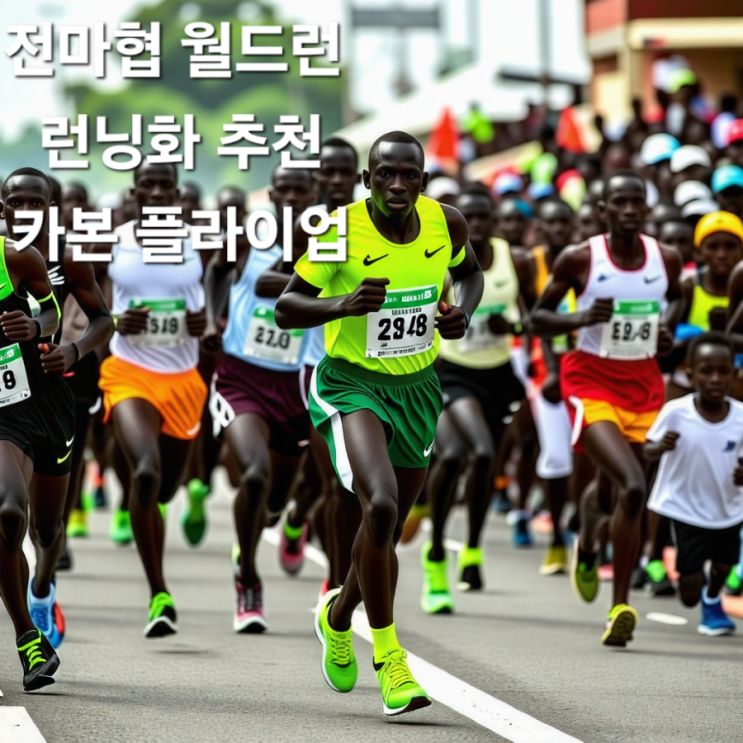  전마협 월드런 런닝화 추천 카본 플라이업