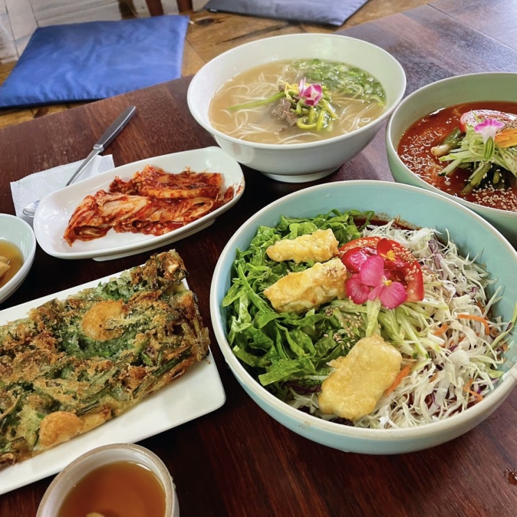  양평 옥천 맛집 꽃국수:) 양평 드라이브코스 한옥식당