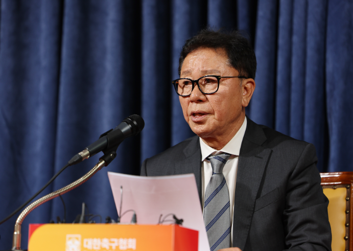 [KFA] <b>정해성</b> 전력강화<b>위원장</b>은 사의를 표명, 남자축구국대<b>감독</b>... 