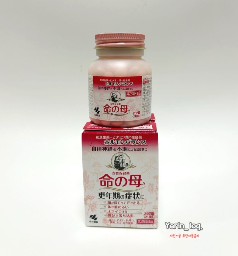 일본 갱년기 영양제 이노치노하하A 성분 및 부작용