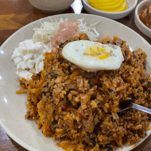  동인천 가성비 맛집 < 신신 분식 > 푸짐한 김치볶음밥 후기