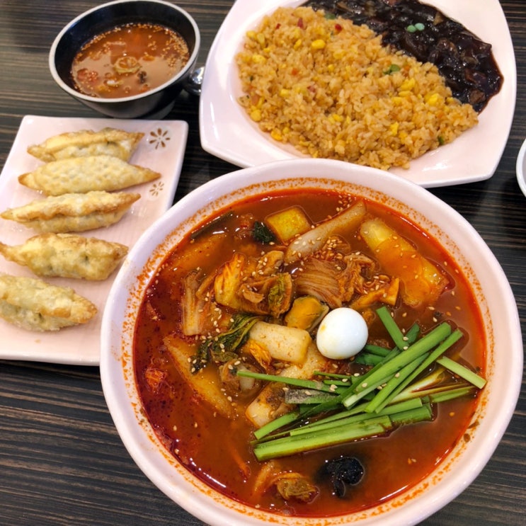 인천 송도 짬뽕 맛집 짬뽕지존 볶음밥 군만두도 존맛탱